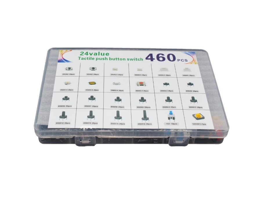 Súprava mikrospínačov - 460 kusov