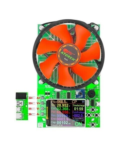 Laboratórna elektronická záťaž - ATORCH-DL24 150W 20A DC