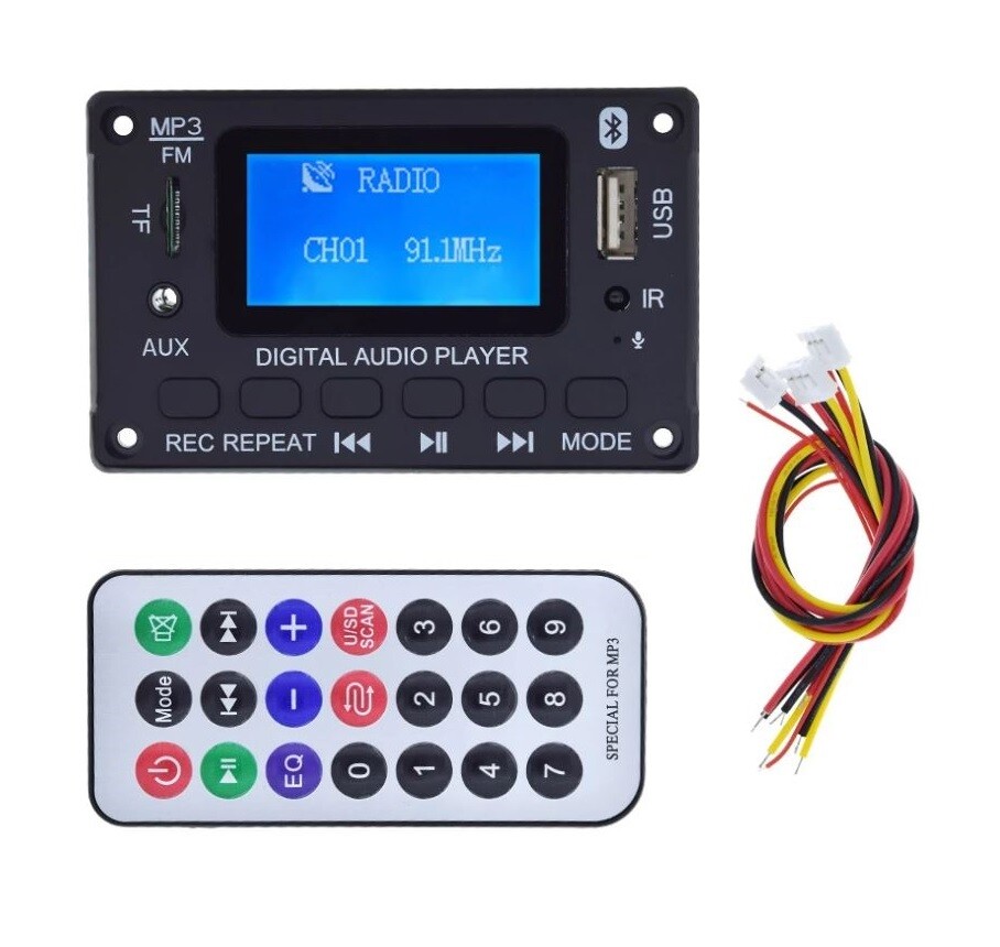 Bluetooth prehrávač do panelu