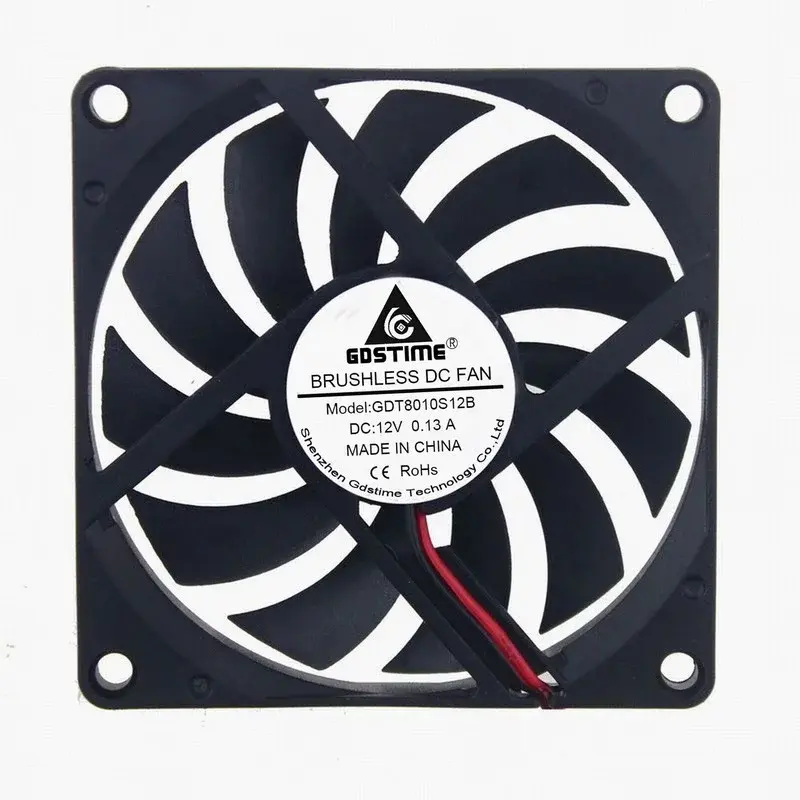 Ventilátor 80x80x10.8mm, 12V DC
