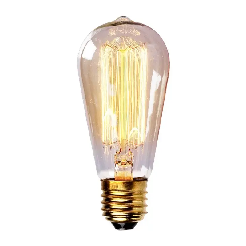 Dizajnová retro žiarovka Edison T1 25W, pätica E27