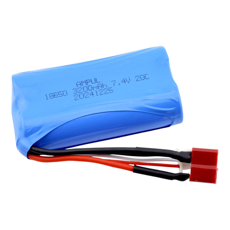 Li-Pol batéria 3200mAh, 7.4V, 18650, T konektor