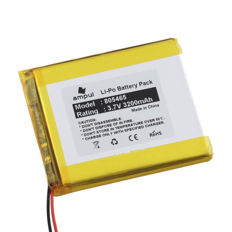 Li-Pol batéria 3200mAh, 3.7V, 805465
