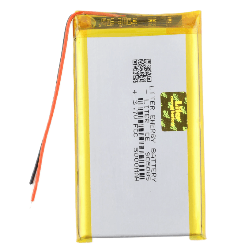 Li-Pol batéria 5000mAh, 3.7V, 905085