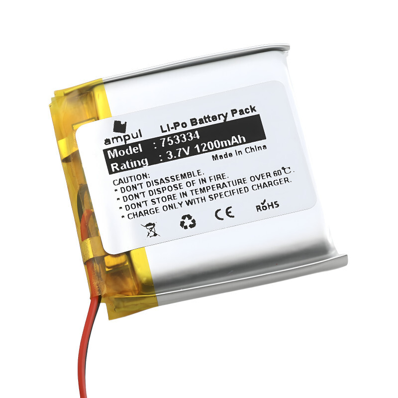 Li-Pol batéria 1200mAh, 3.7V, 753334