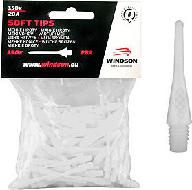 Windson Micro Plastové hroty 18 mm, 150 ks, biele