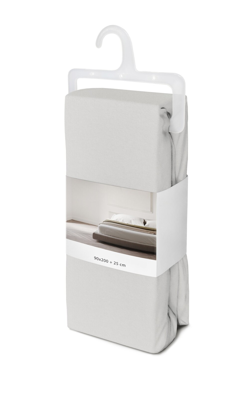 Bavlněné prostěradlo Fashion 90x200 + 25 cm šedé