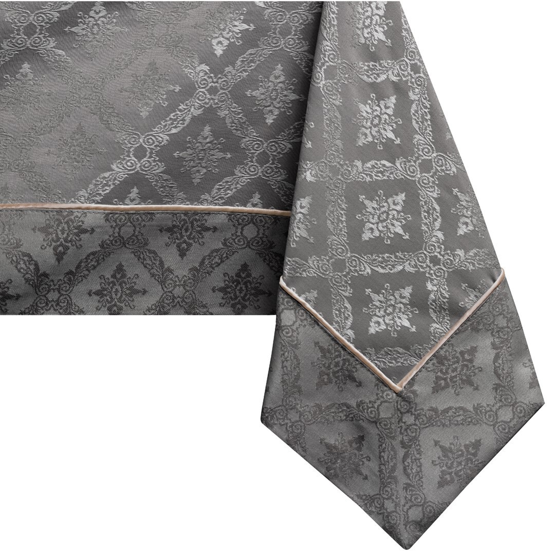 Ubrus s manžetou DecoKing MAYA hnědý