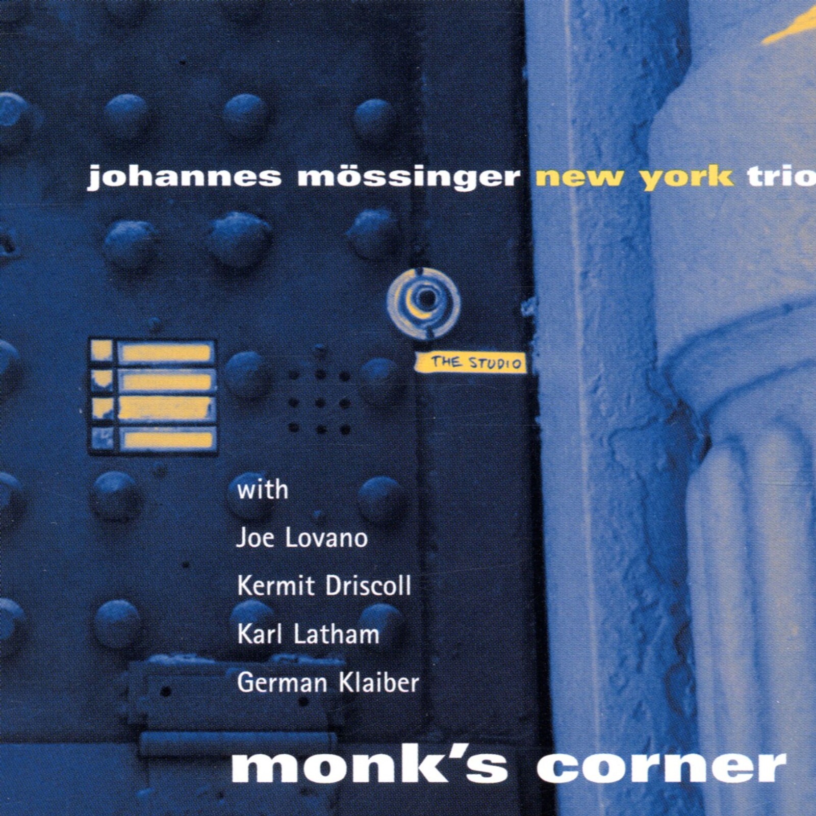 Johannes Mössinger, MONK'S CORNER, CD