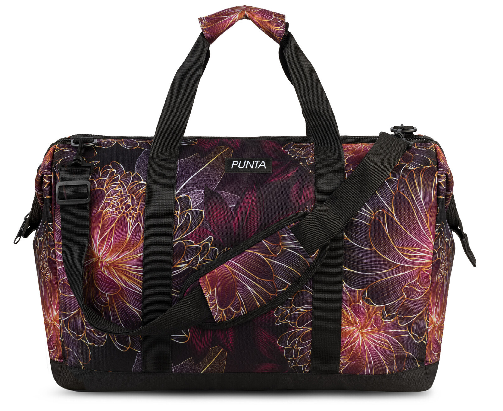 Punta weekend cestovná taška - 27L - čierna/azalka