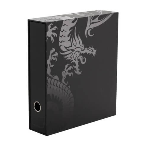 Dragon Shield Krúžkové album na karty Dragon Shield Sanctuary Slipcase Binder - Black
