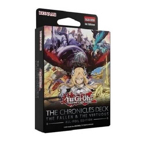 Konami Yu-Gi-Oh The Chronicles deck: The Fallen and The Virtuous (all-foil edition)