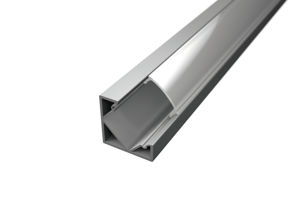 LED Solution Rohový profil pre LED pásiky R2 Vyberte variantu a dĺžku: Profil bez difúzora 1m 191337