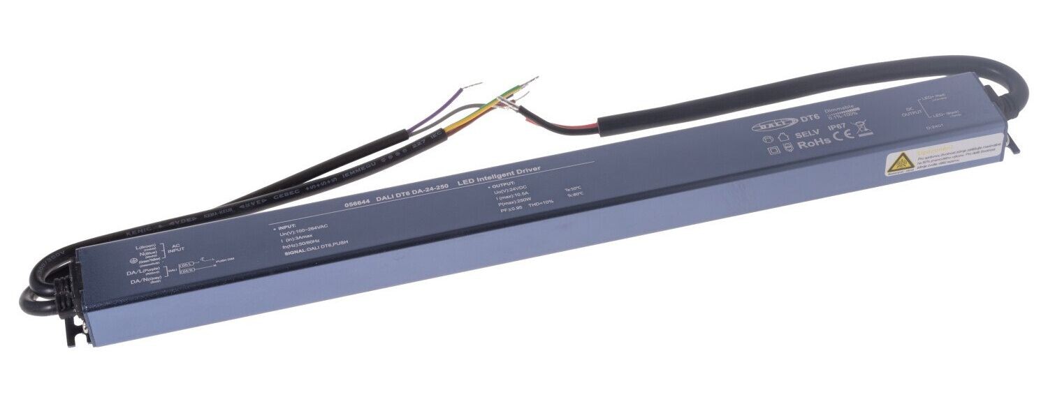 T-LED LED stmievateľný zdroj (trafo) 24V 250W IP67 DALI 056644