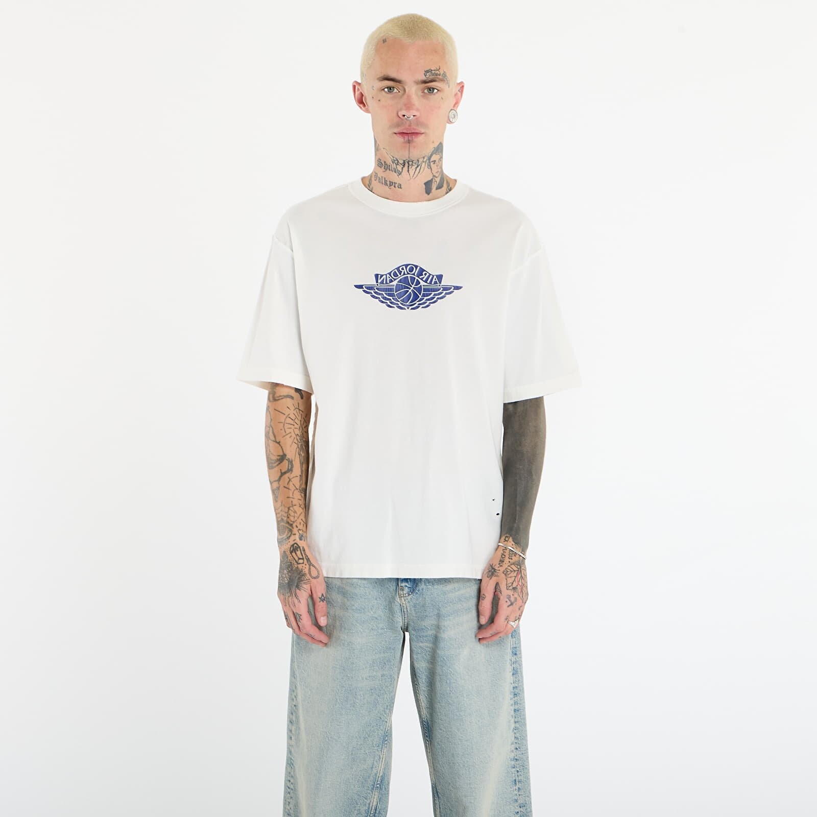 Tričko Jordan Rare Air Men's T-Shirt Sail/ Deep Royal L