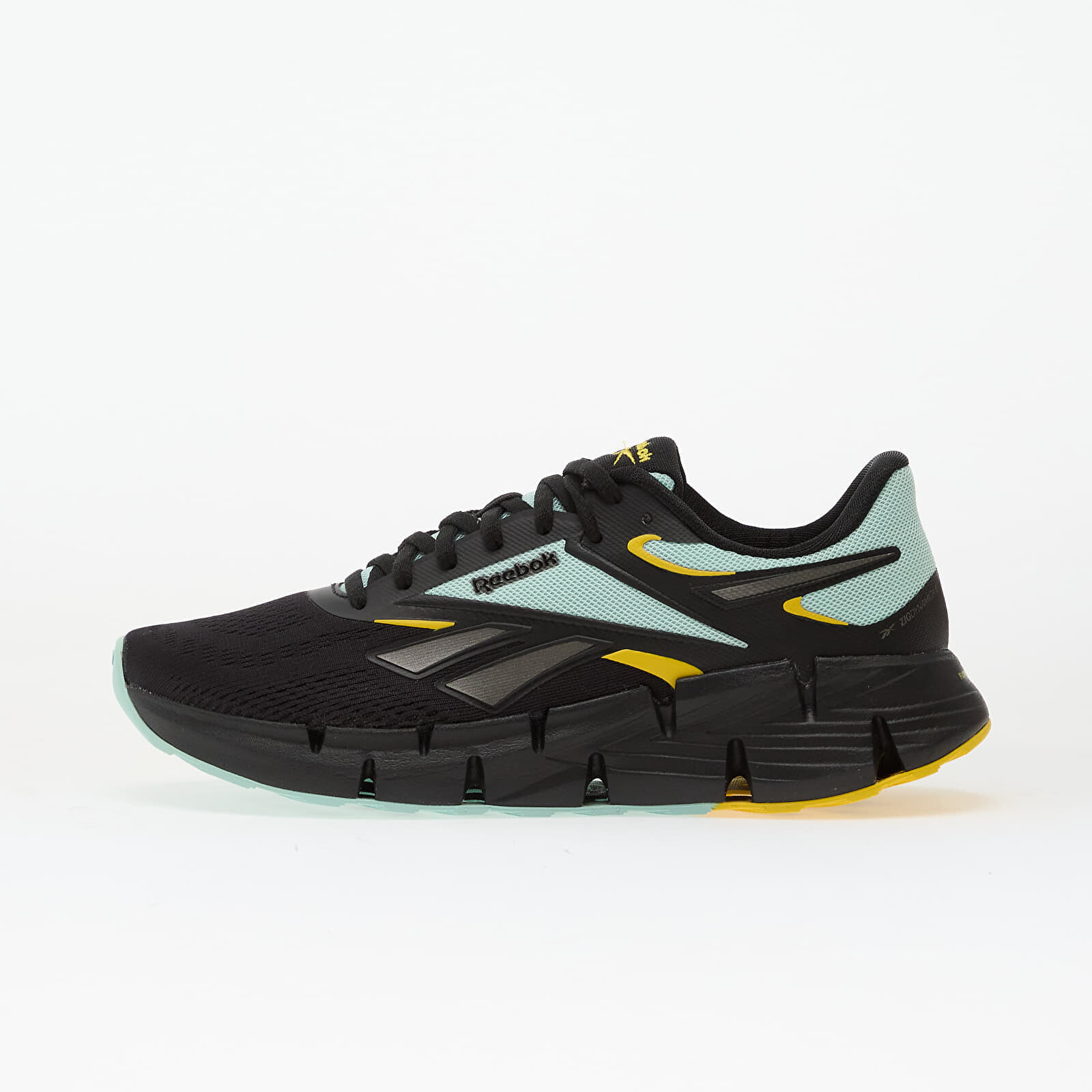 Tenisky Reebok Zig Dynamica 6 Core Black/ Glitch Aqua/ Golden Haze EUR 42