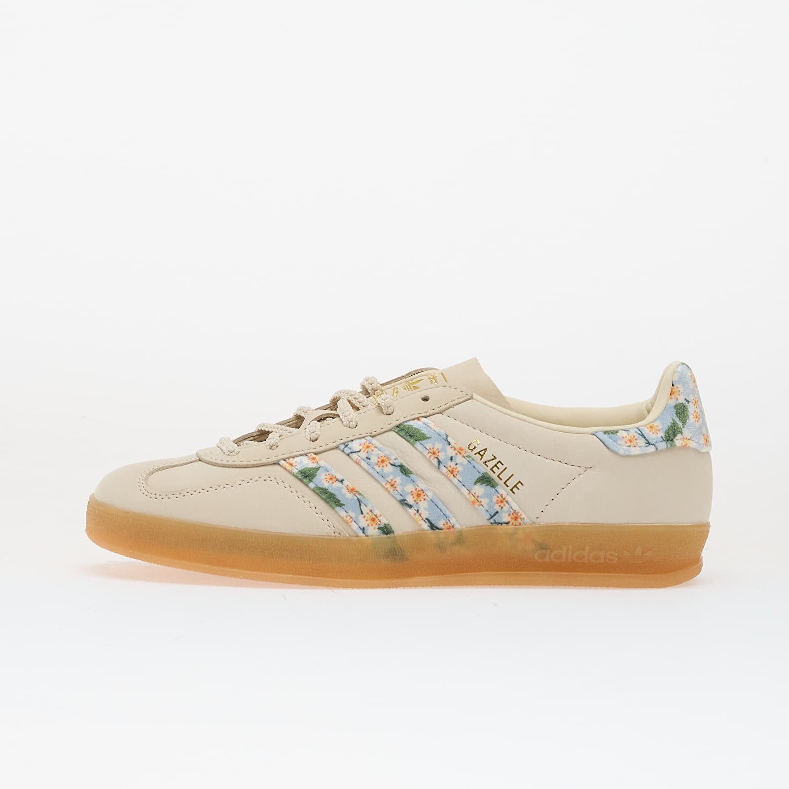 Tenisky adidas Gazelle Indoor W Crew White/ Gold Metallic/ Tactile Blue EUR 37 1/3