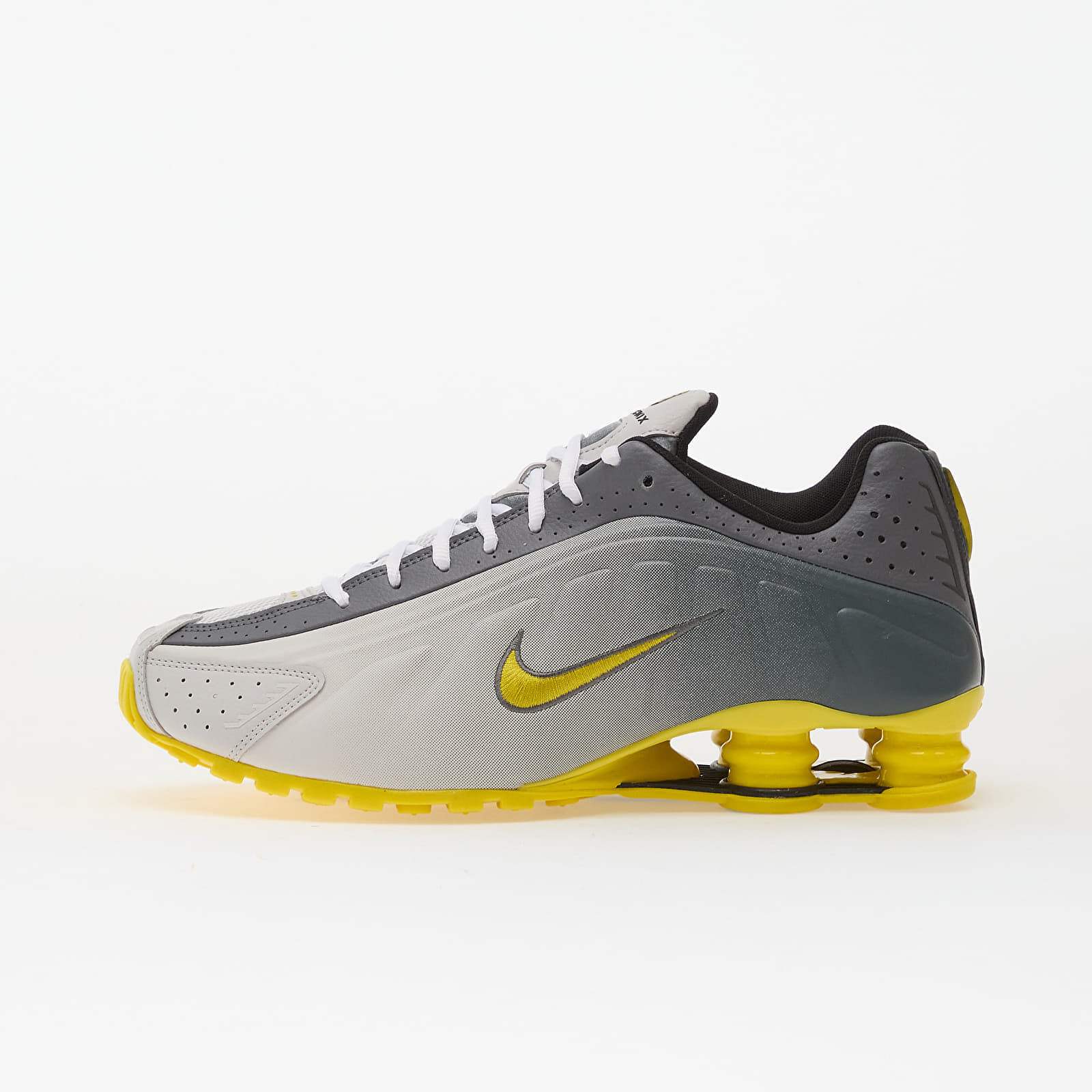 Tenisky Nike Shox R4 Se Vast Grey/ Brt Citron-Lt Graphite-Smoke Grey-White-Black EUR 47