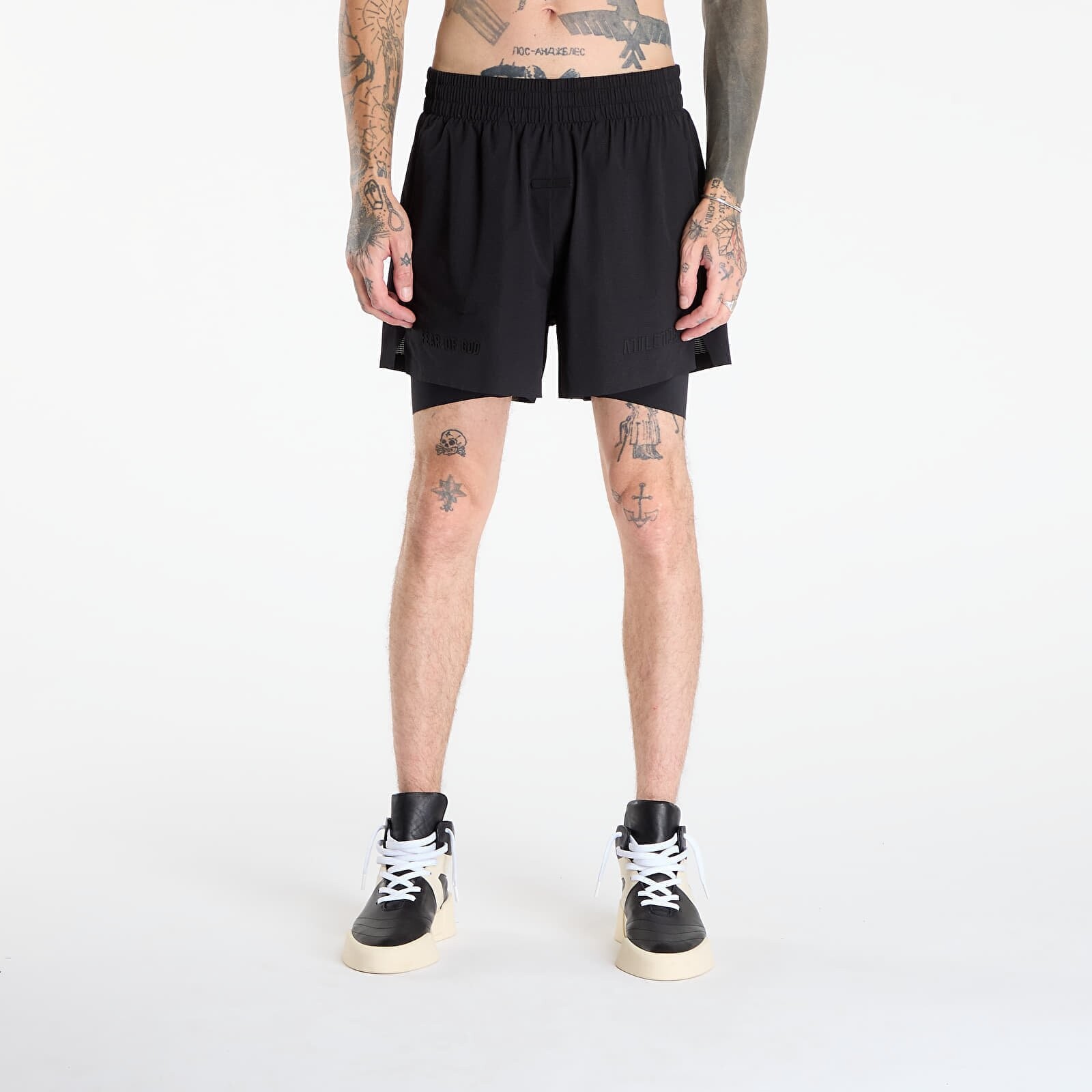Šortky adidas x Fear Of God Athletics Meltaway 2 In 1 Short Black M