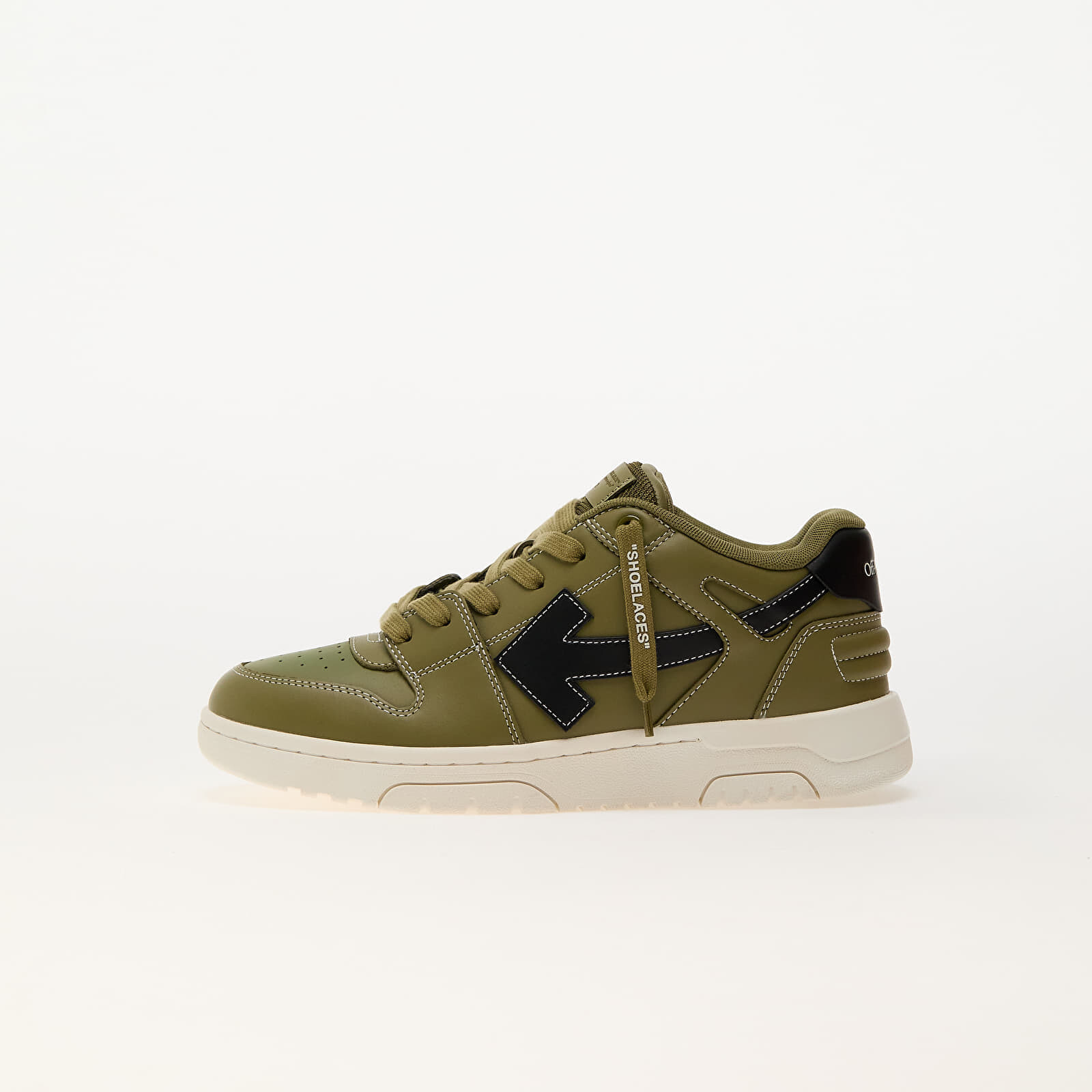 Tenisky Off-White Out Of Office Olive Green - Black EUR 33