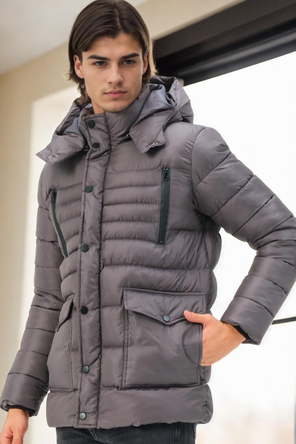 M9657 DEWBERRY MEN'S JACKET-ANTHRACITE
