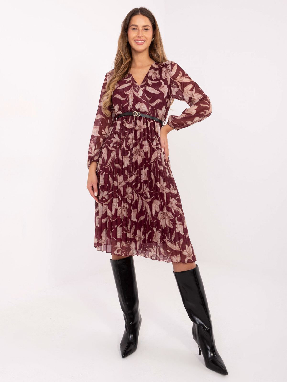 Dress-IT-SK-10536-1.16P-burgundy