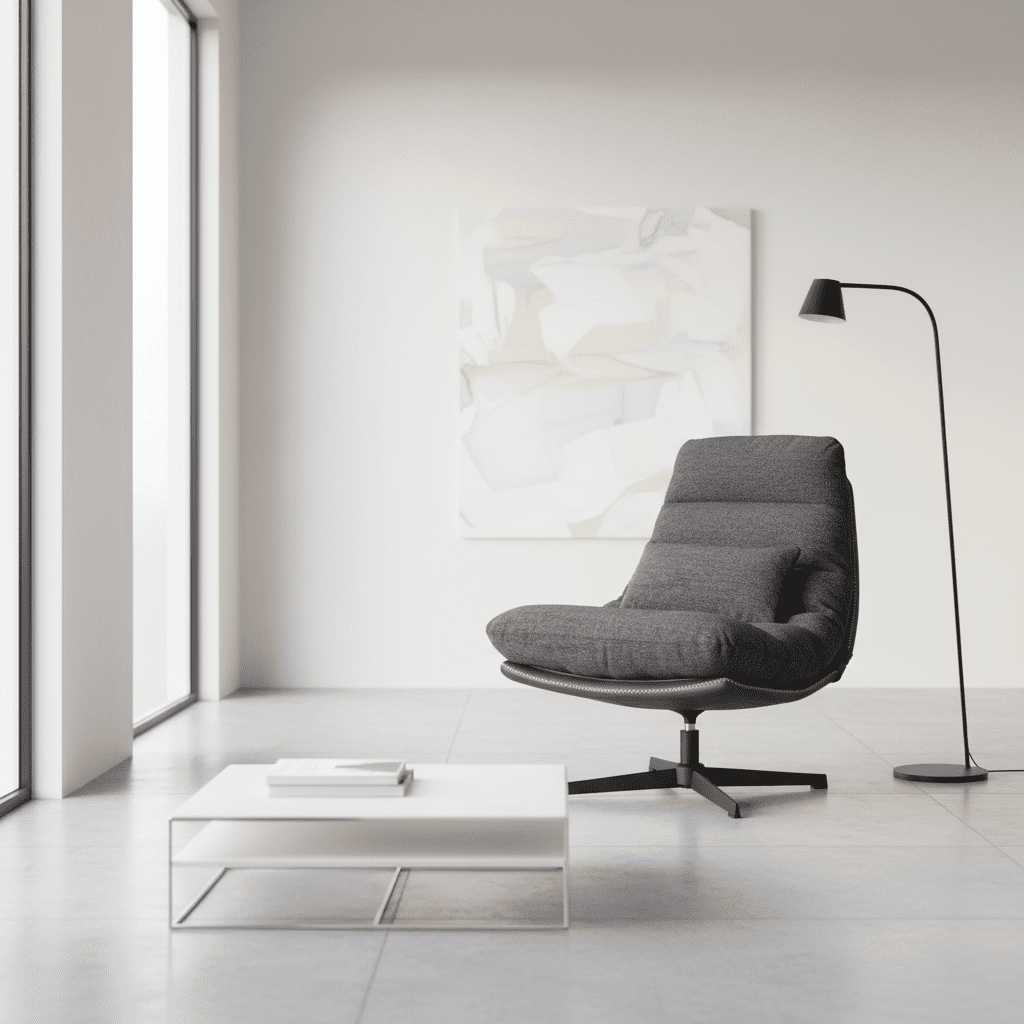 Signal Kreslo FELICIA RAVEN | tmavosivá