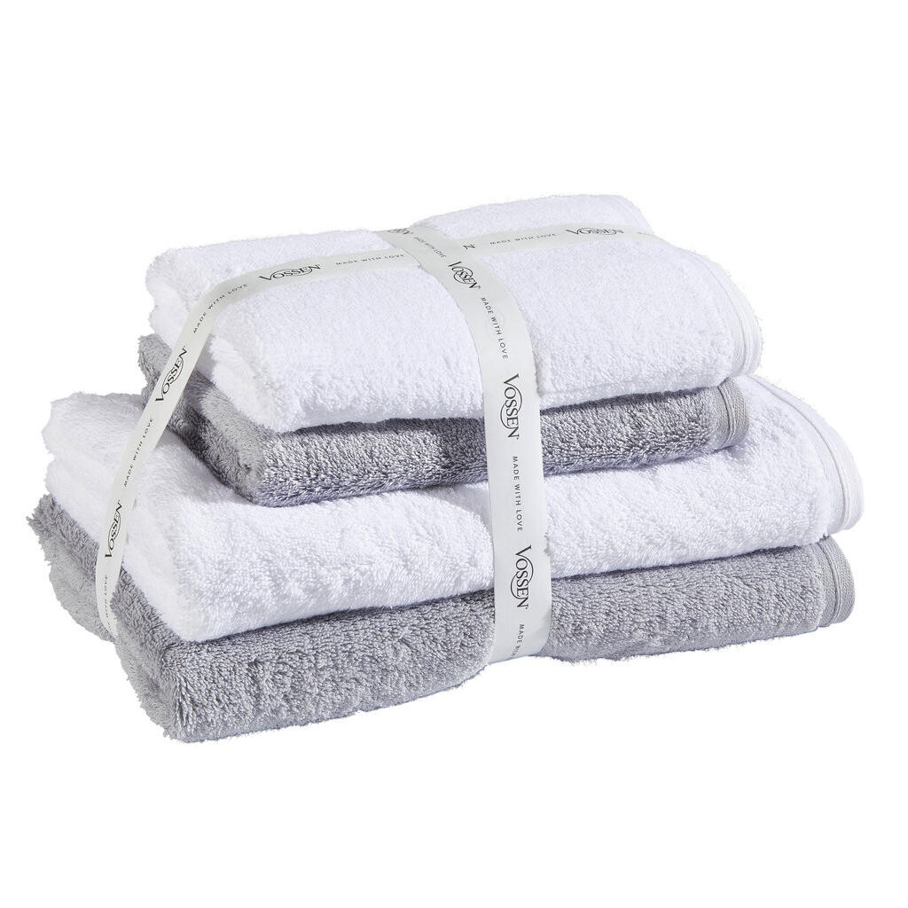 Vossen SADA FROTÉ UTERÁKOV, sivá, biela