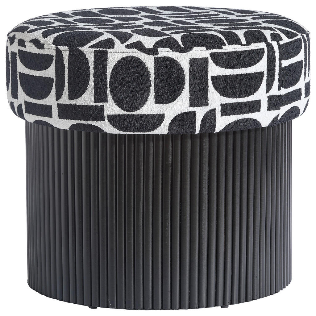 MID.YOU ÚLOŽNÝ BOX NA SEDENIE, textil, kompozitné drevo, 50/44/50 cm