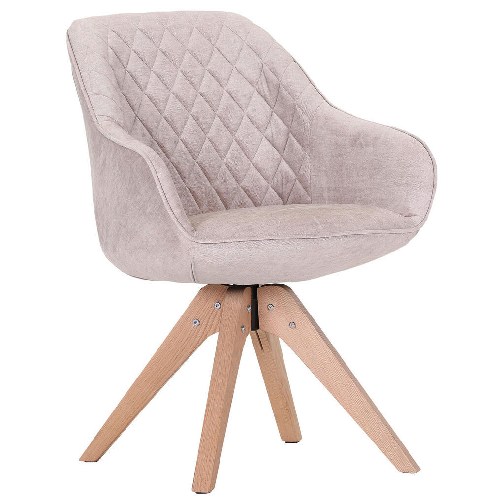 Landscape STOLIČKA S PODRÚČKAMI, plochá tkanina, farba duba, béžová