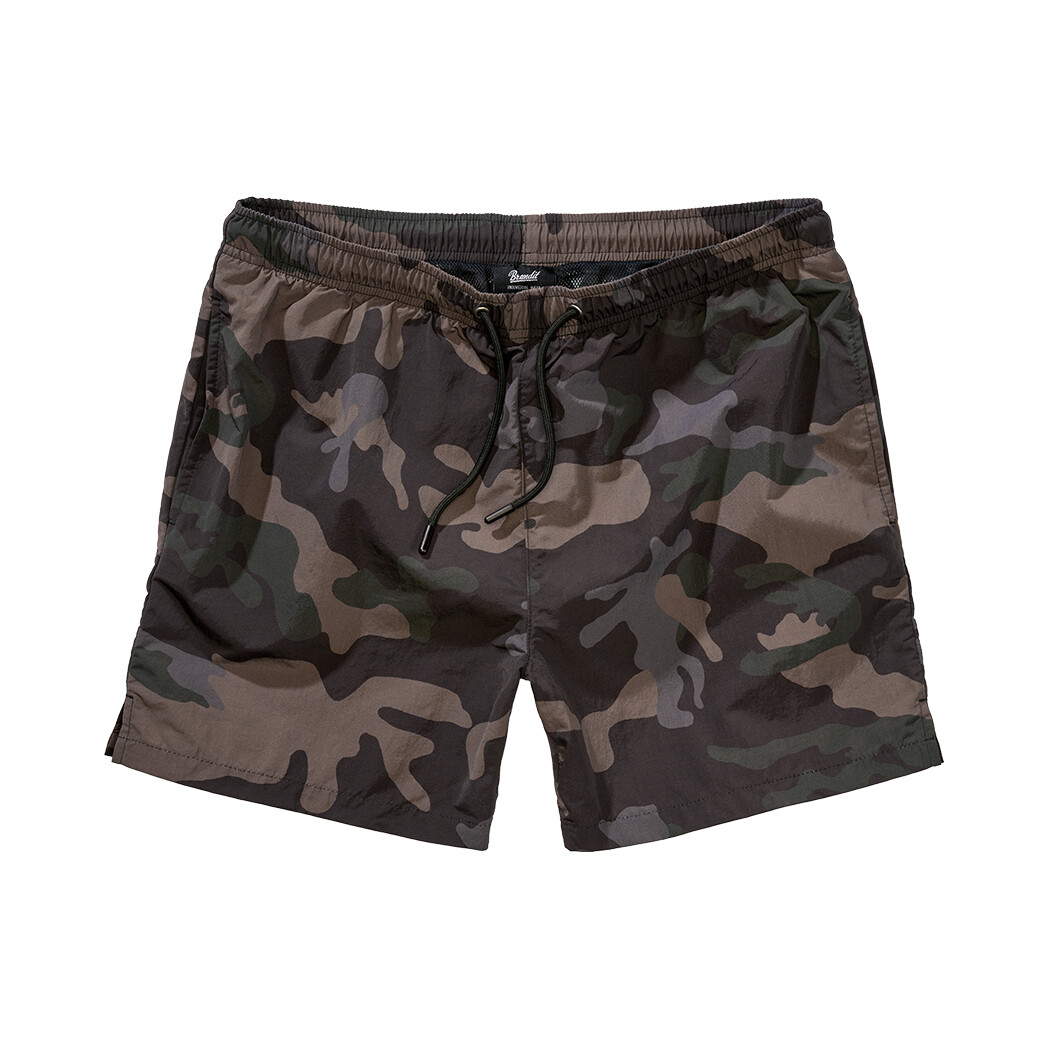 Kraťasy Brandit Swimshort Basic - darkcamo, M