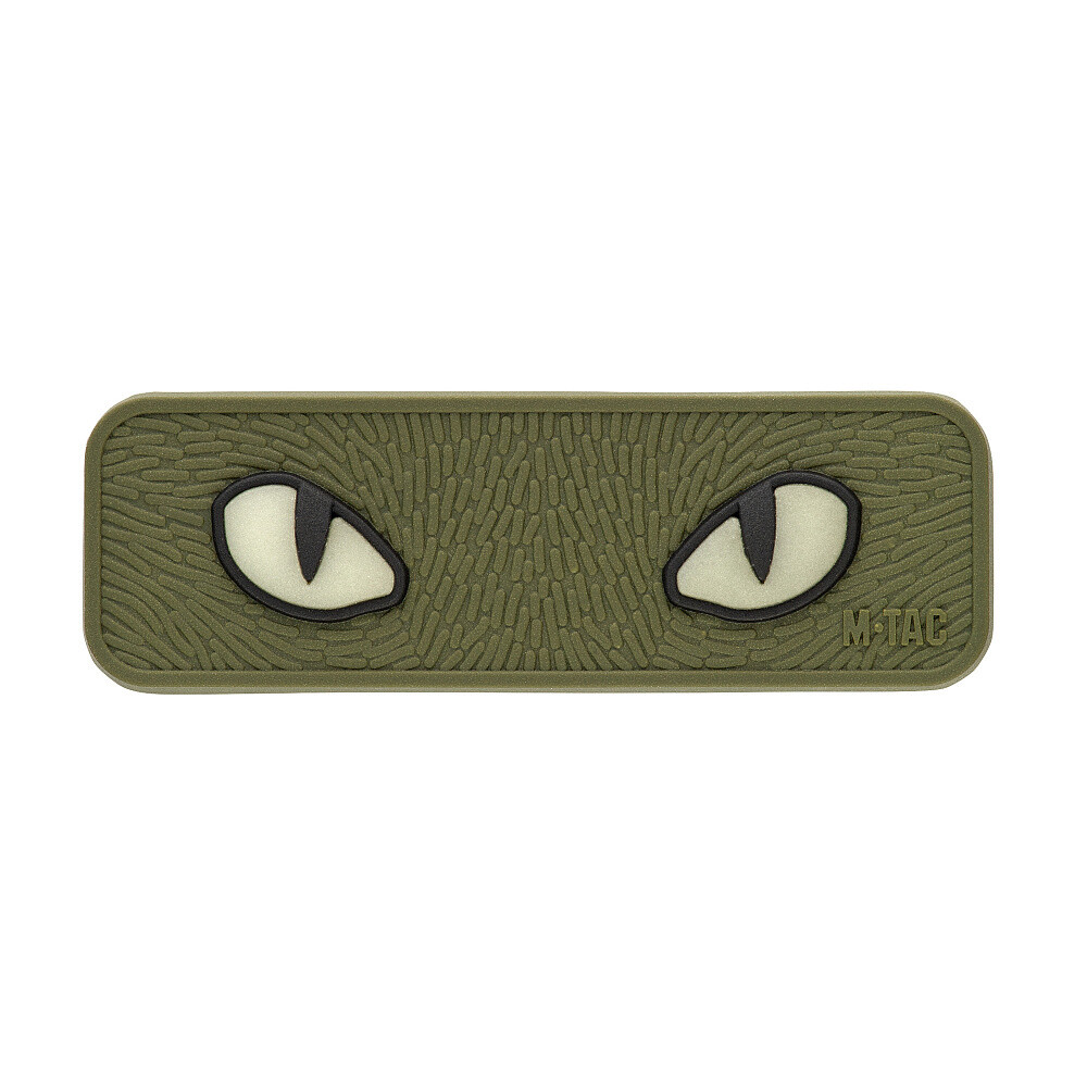 Nášivka M-Tac Cat Eyes 3D - olivová