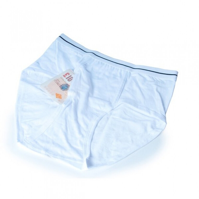 Bezpečnostná spodná bielizeň na úschovu cenností - modré