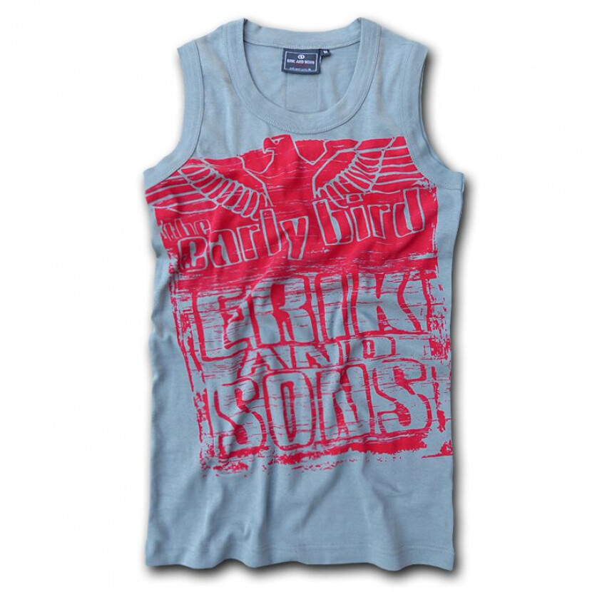 Tielko Erik and Sons Early Bird - sivé, XL