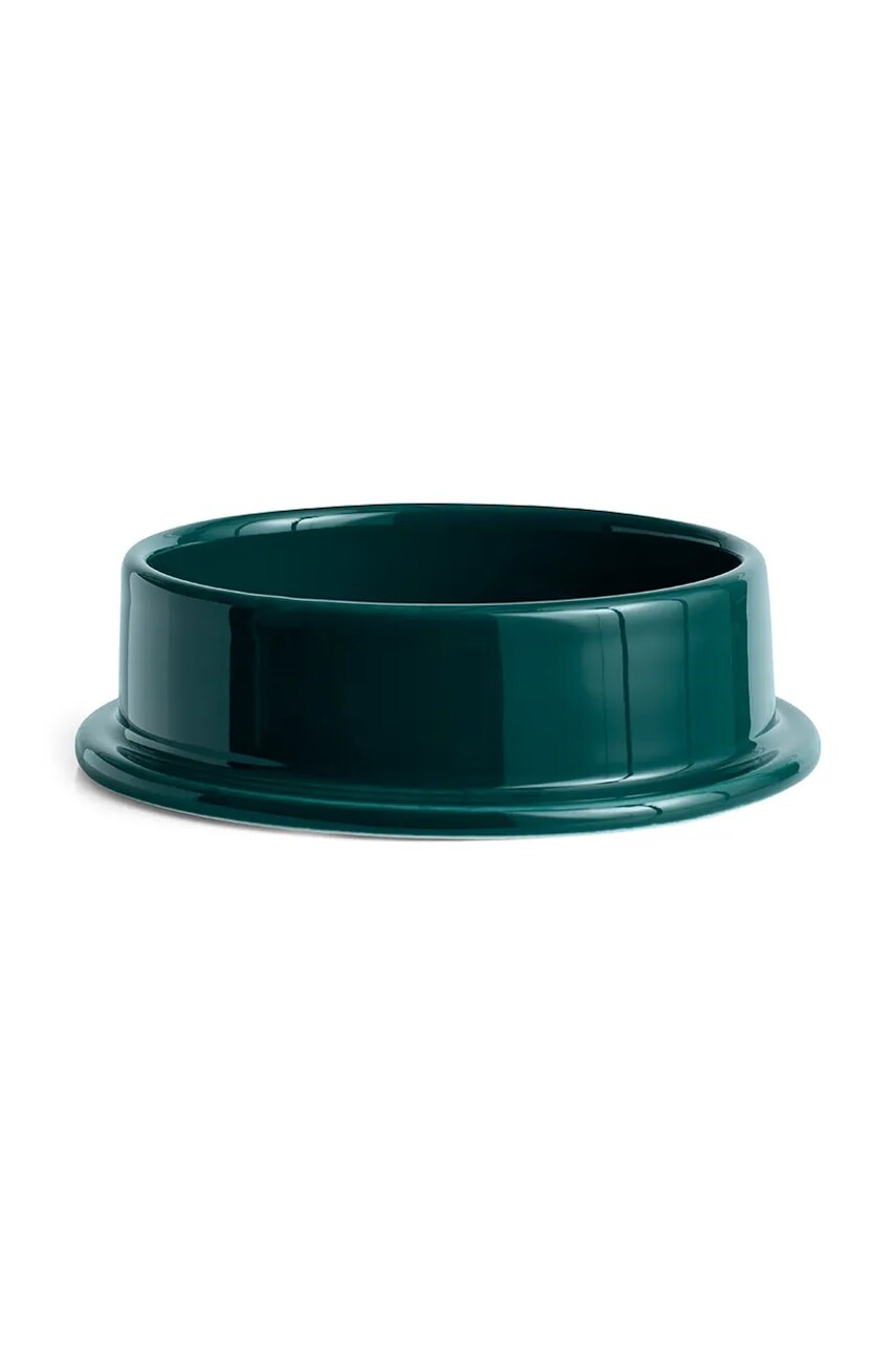 Dekoračný svietnik HAY Column 12,8 x 3 cm zelená farba