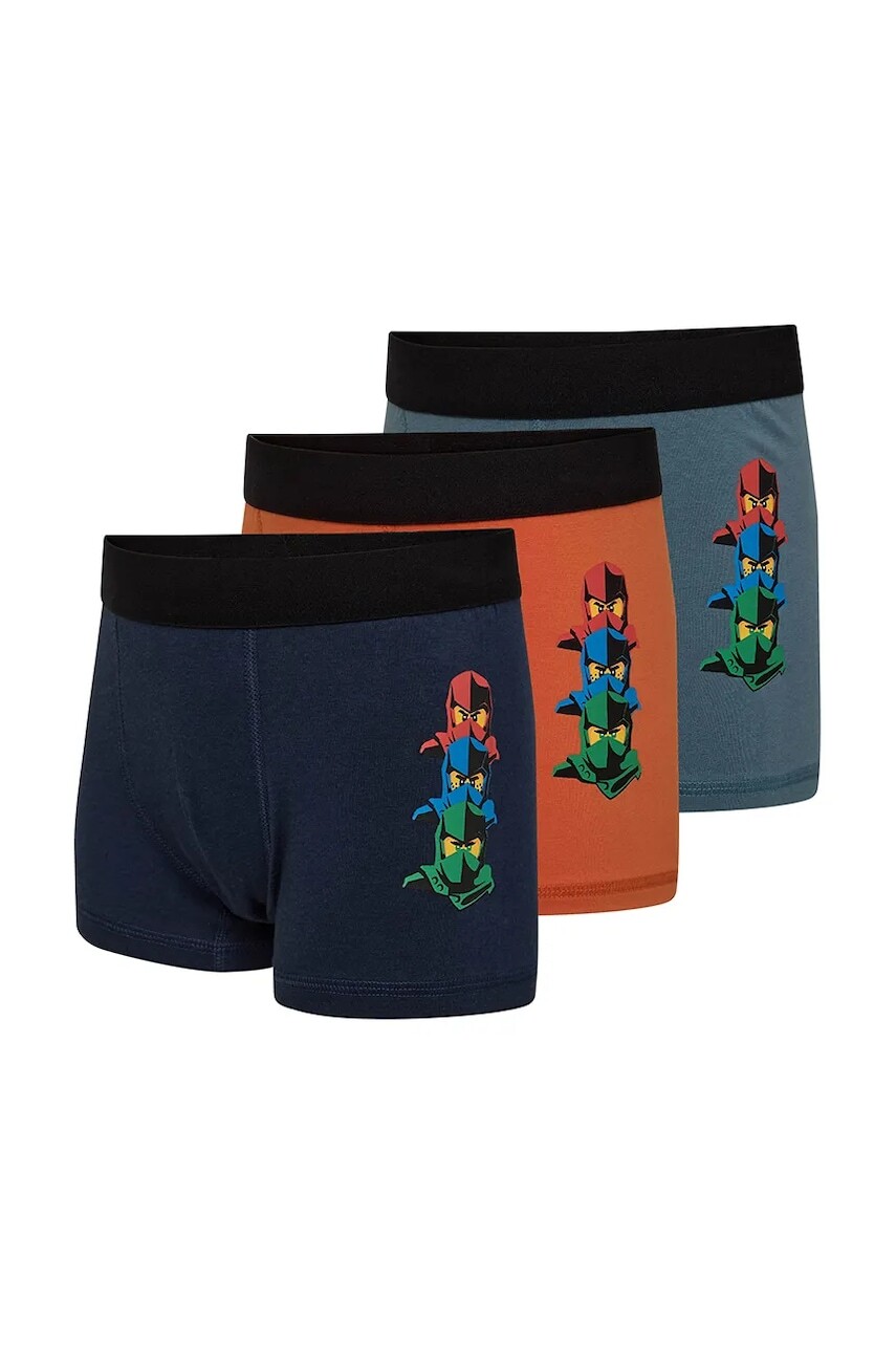 Detské boxerky Lego LWAGAN 703 3-pak viac farieb, 11010940