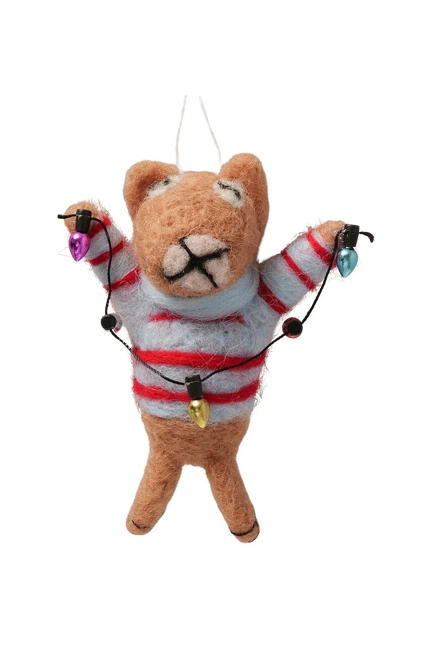 Vianočná dekorácia Boltze Jonte 7 x 9 cm viac farieb