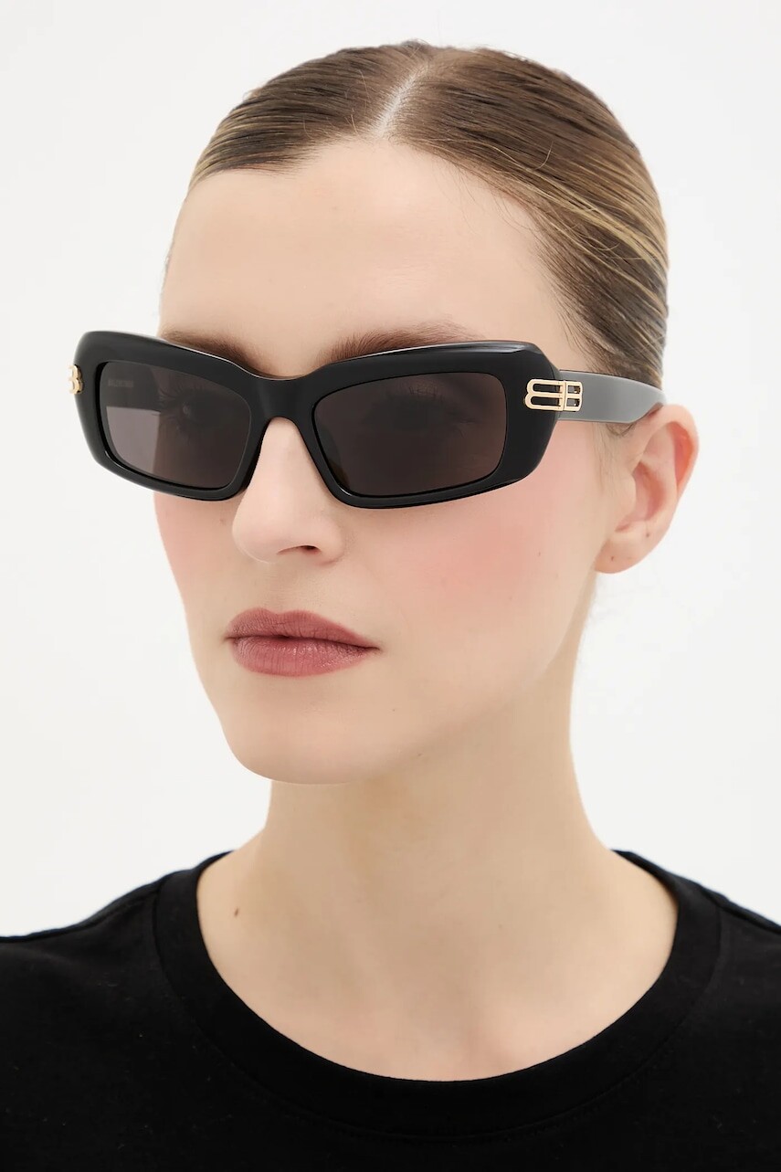 Slnečné okuliare Balenciaga čierna farba, BB0432S