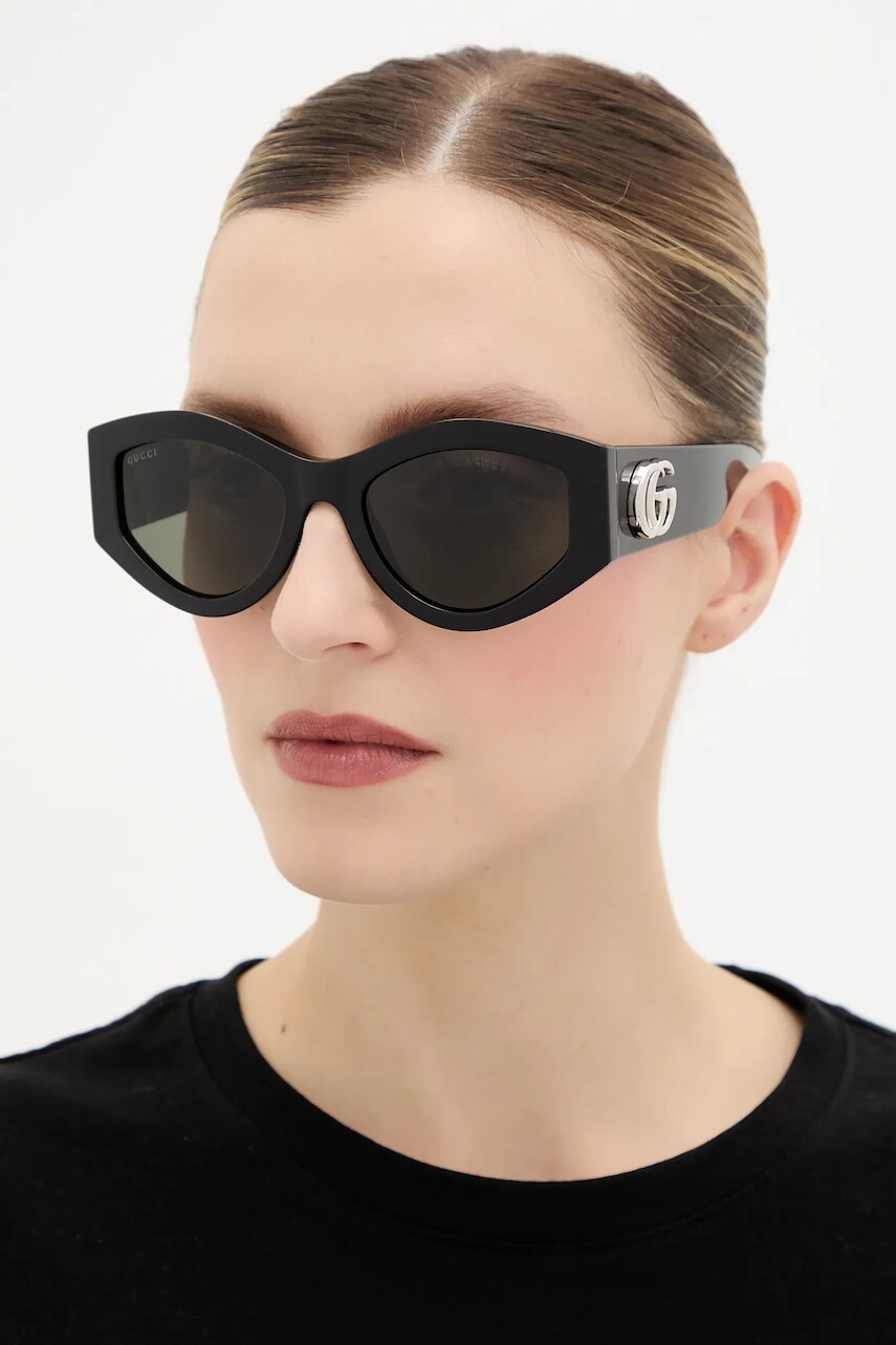 Slnečné okuliare Gucci čierna farba, GG1951S