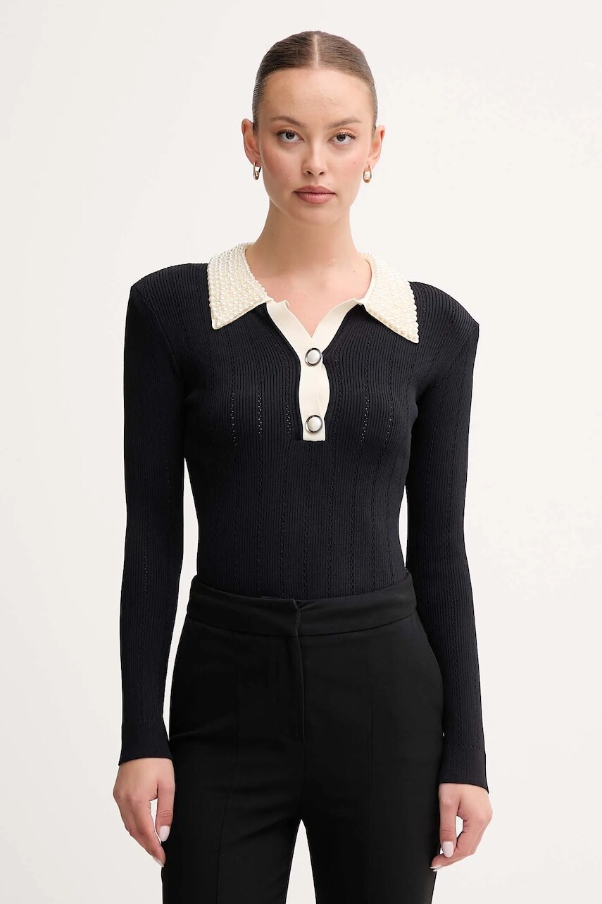 Sveter Gaudi čierna farba, 521FD53035