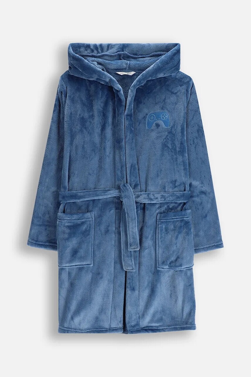 Detský župan Coccodrillo modrá farba, BATHROBE