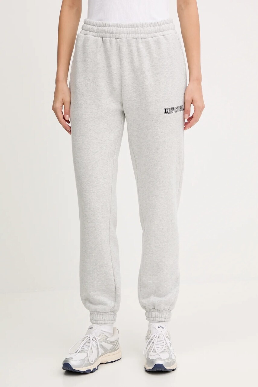 Tepláky Rip Curl VARSITY šedá farba, jednofarebné, 00LWPA