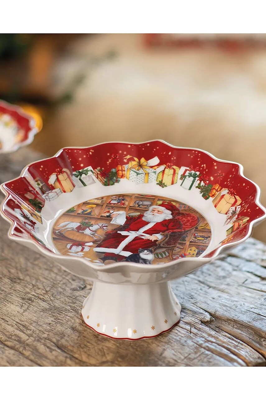 Podnos s vianočným motívom Villeroy & Boch 24 x 24 x 12 cm viac farieb