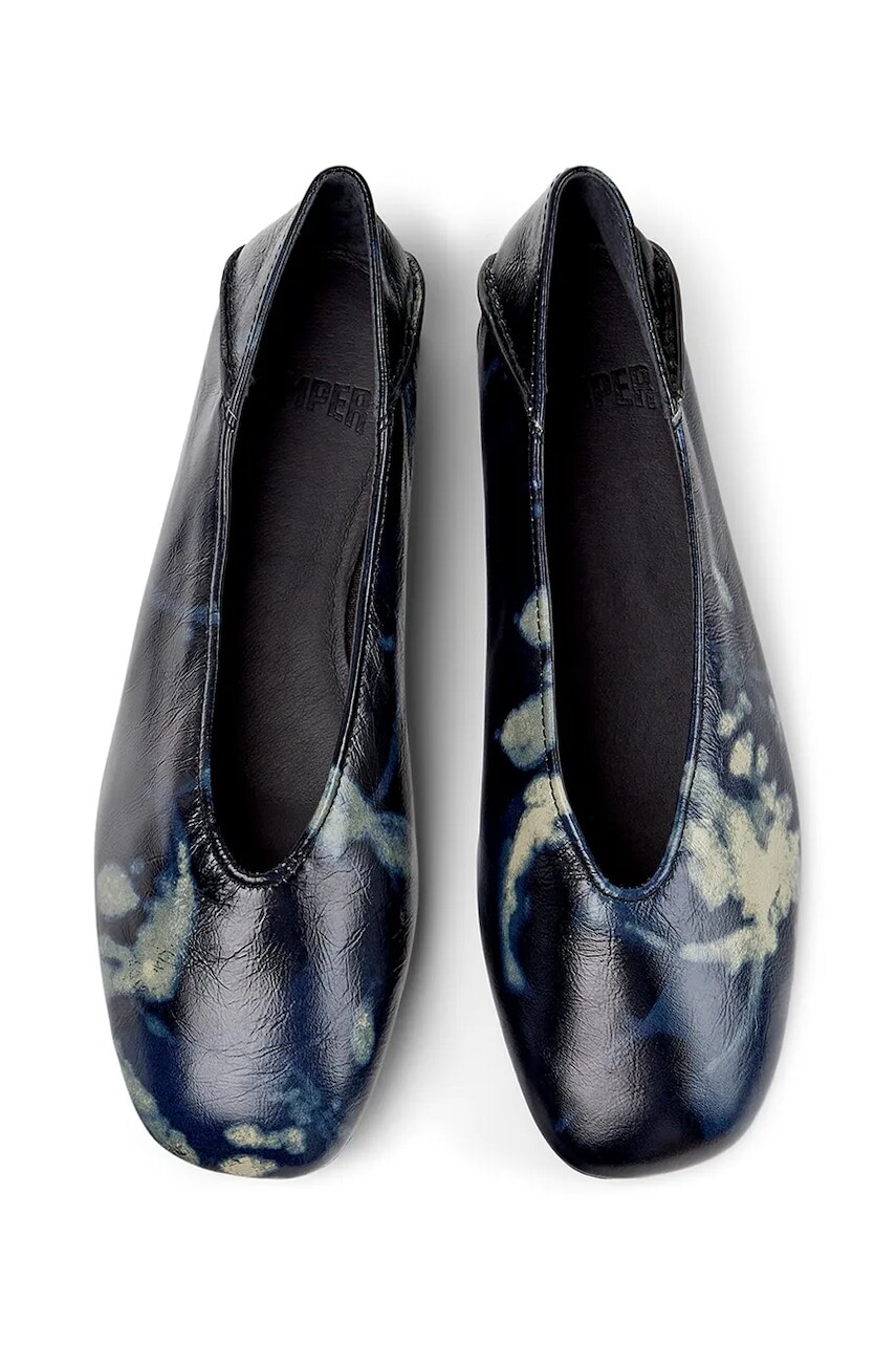 Kožené balerínky Camper Casi Myra tmavomodrá farba, K201842-001