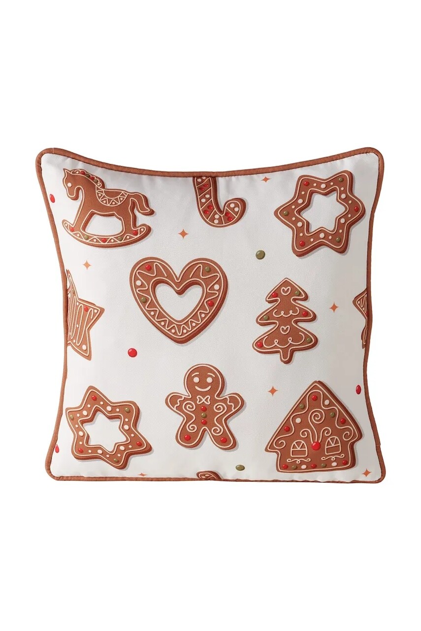 Vianočný dekoratívny vankúš Boltze Ginger 45 x 45 cm viac farieb