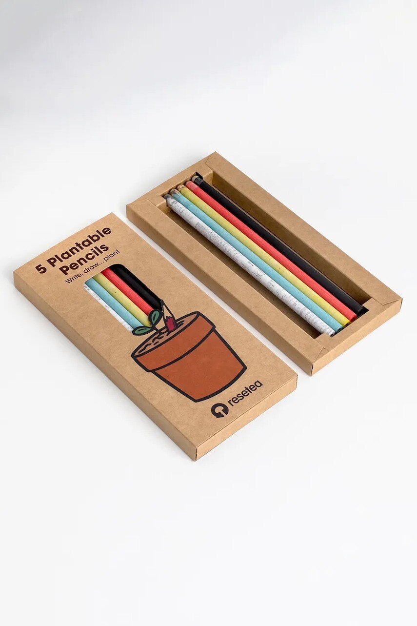 Ceruzky na pestovanie rastlín RESETEA 9 x 19,5 x 1,5 cm viac farieb
