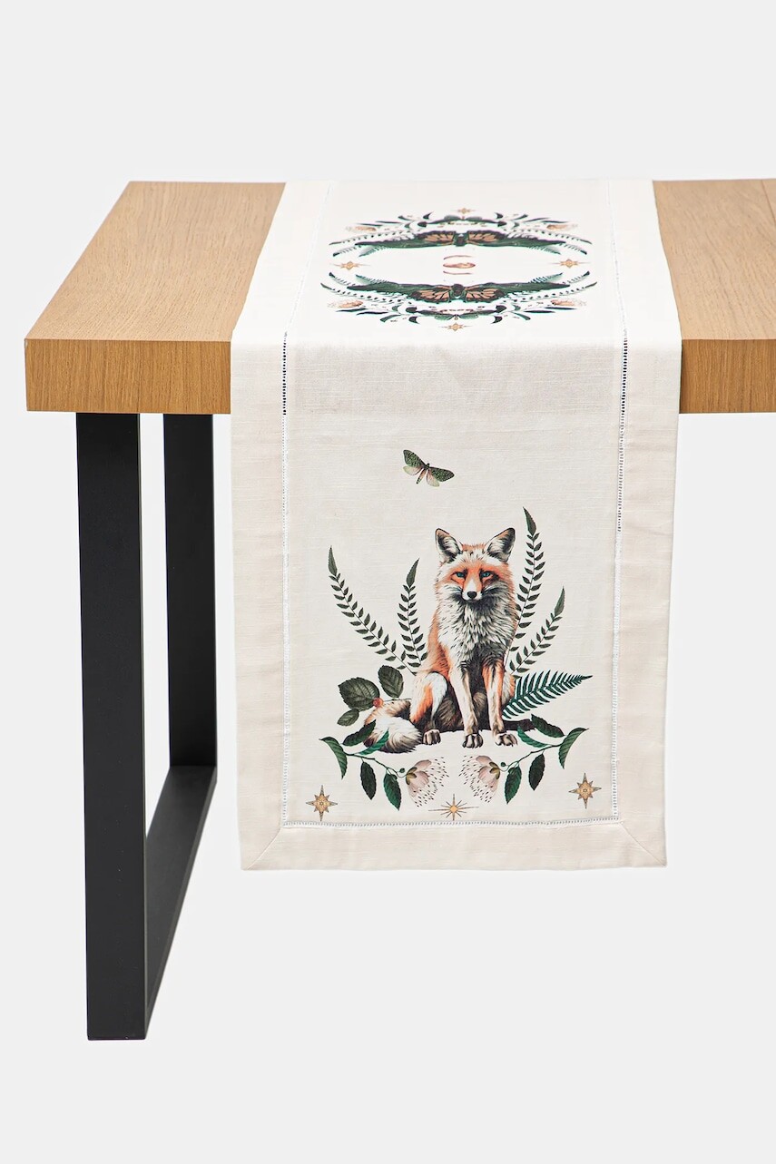 Bavlnený behúň Medicine béžová farba