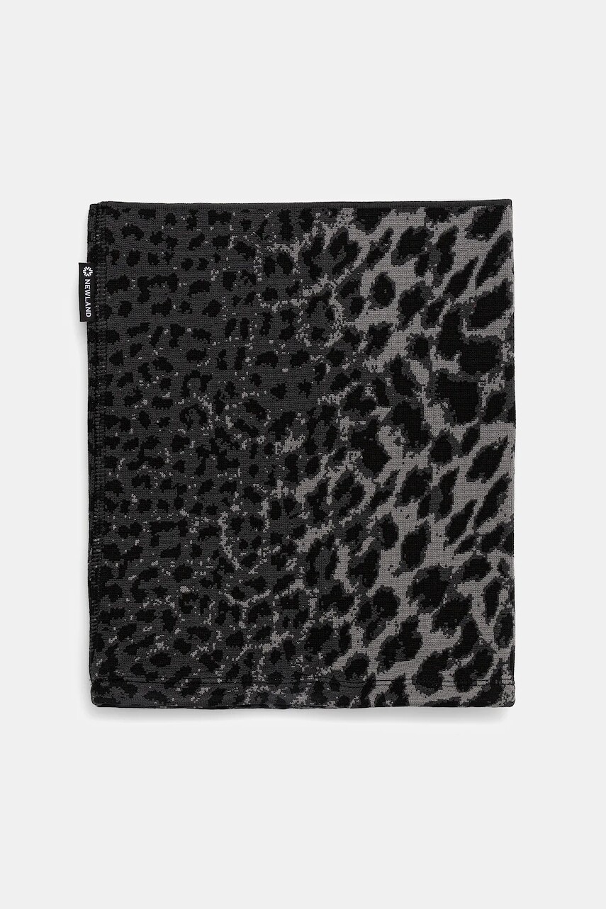 Šál komín Newland NECKWARMER šedá farba, vzorovaný, N54613.146