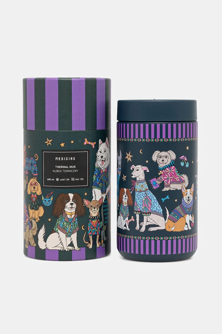 Termohrnček Medicine viacfarebný