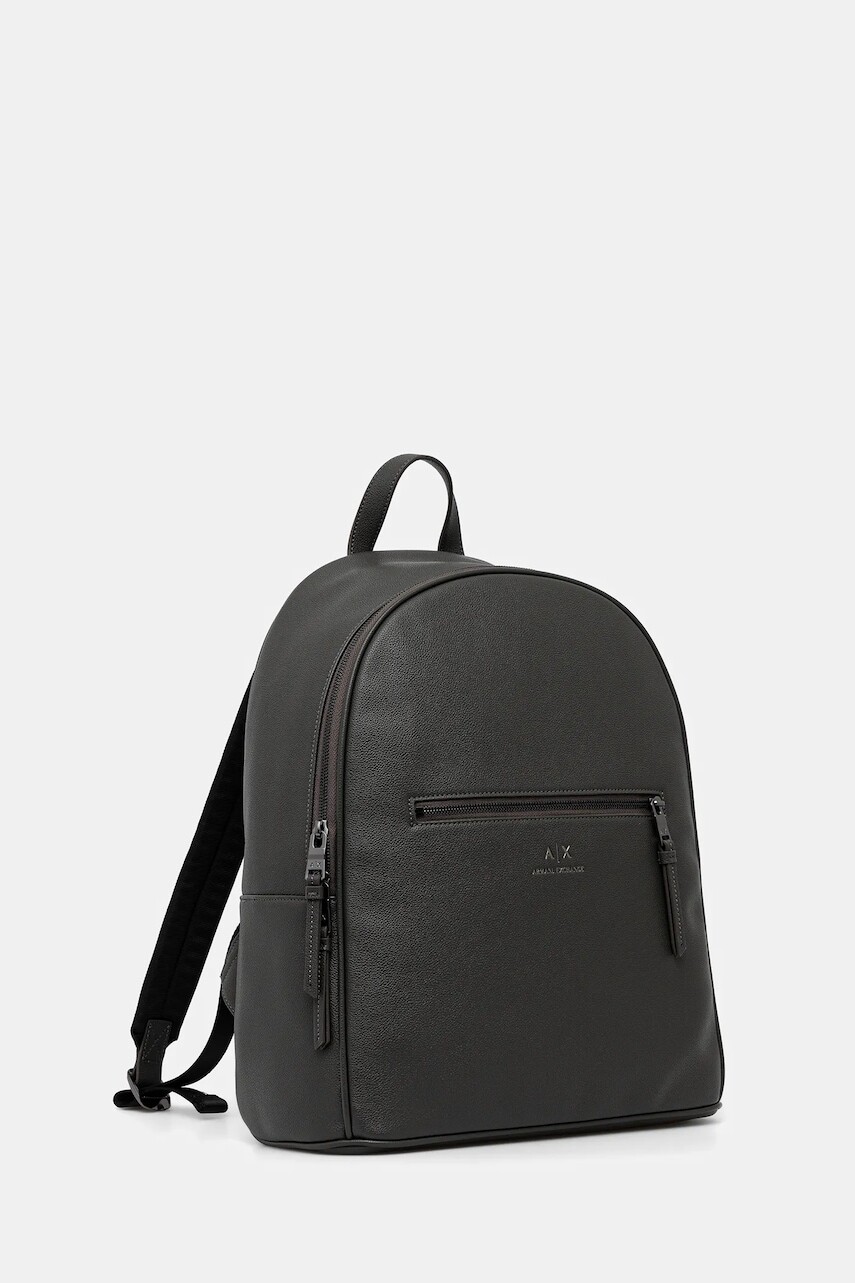 Ruksak Armani Exchange pánsky, šedá farba, veľký, jednofarebný, 952387 CC830